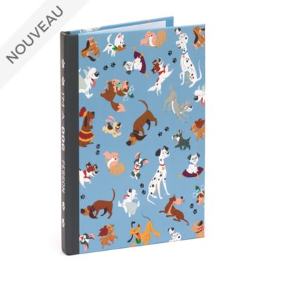 Disney Store Ensemble bloc-notes et bloc de feuilles adh&eacute;sives Les chiens de Disney