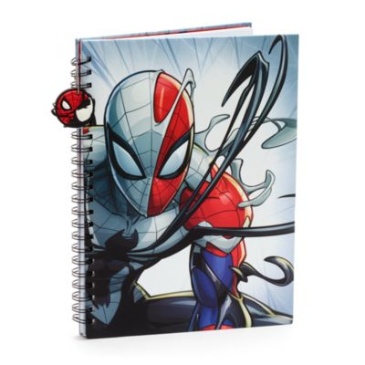 Disney Store Cahier A4 Spider-Man et Venom