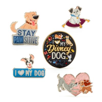 Disney Store - Disney Hunde - Anstecknadelset