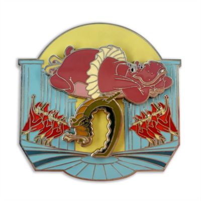Disney Store Pin's Hyacinth Hippo et alligators, Fantasia