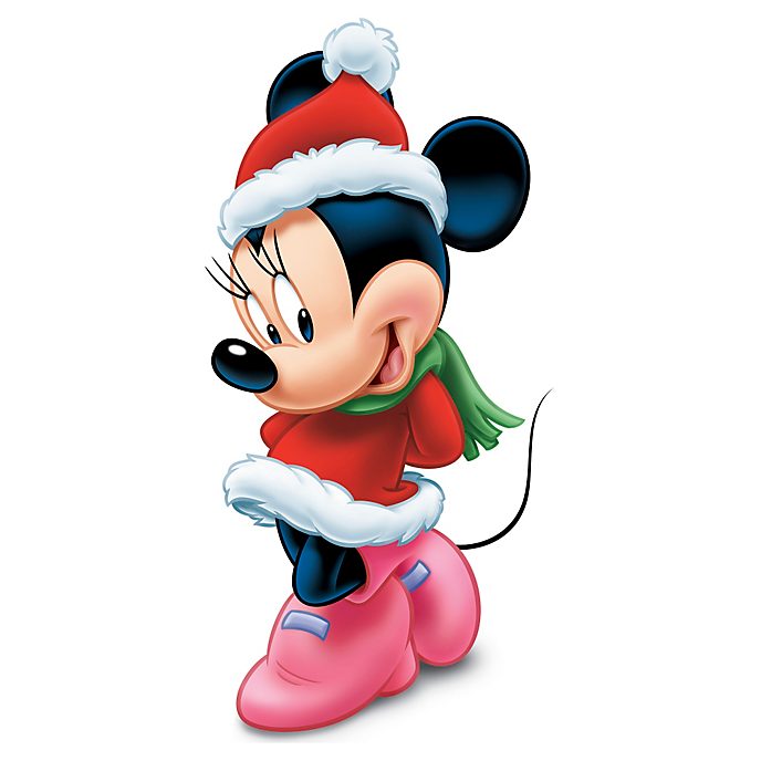 Babbo Natale Disney.Disney Store Sagoma Ritagliabile Natalizia Minni Shopdisney Italia