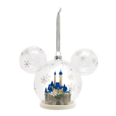 Addobbi Natalizi Disney.Decorazione Natalizia Castello Walt Disney World Shopdisney Italia