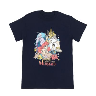 little mermaid t shirt adults