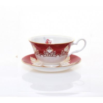 English Ladies Co. -Arielle - Teetasse mit Unterteller aus hochwertigstem Porzellan