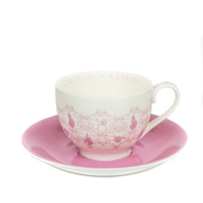 English Ladies Co. -Aurora Teetasse mit Untertasse aus hochwertigstem Porzellan