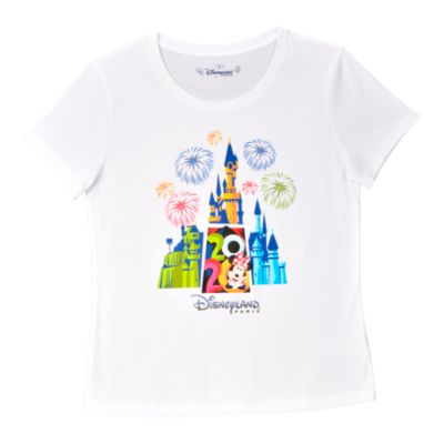 Disneyland Paris T-shirt blanc Minnie 2020 pour femmes
