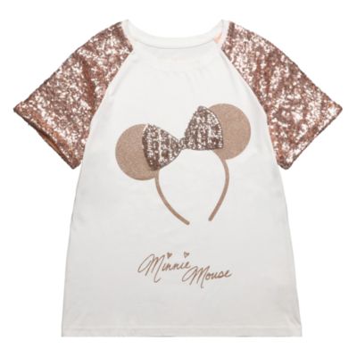 rose gold minnie mouse shirt