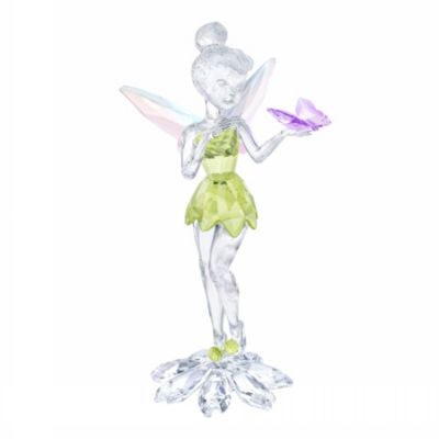 Swarovski - Tinkerbell mit Schmetterling - Kristallglasfigur