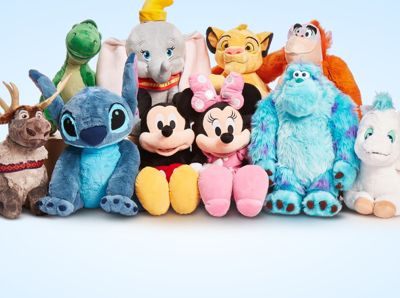 disney store soft toys